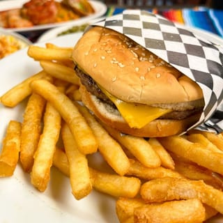 #15 Hamburger with Fries