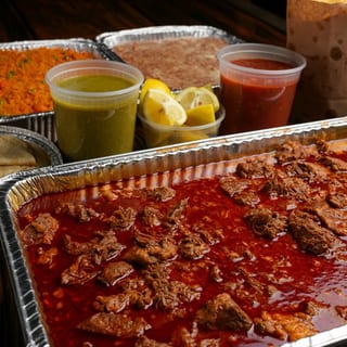 Half Tray Birria De Res